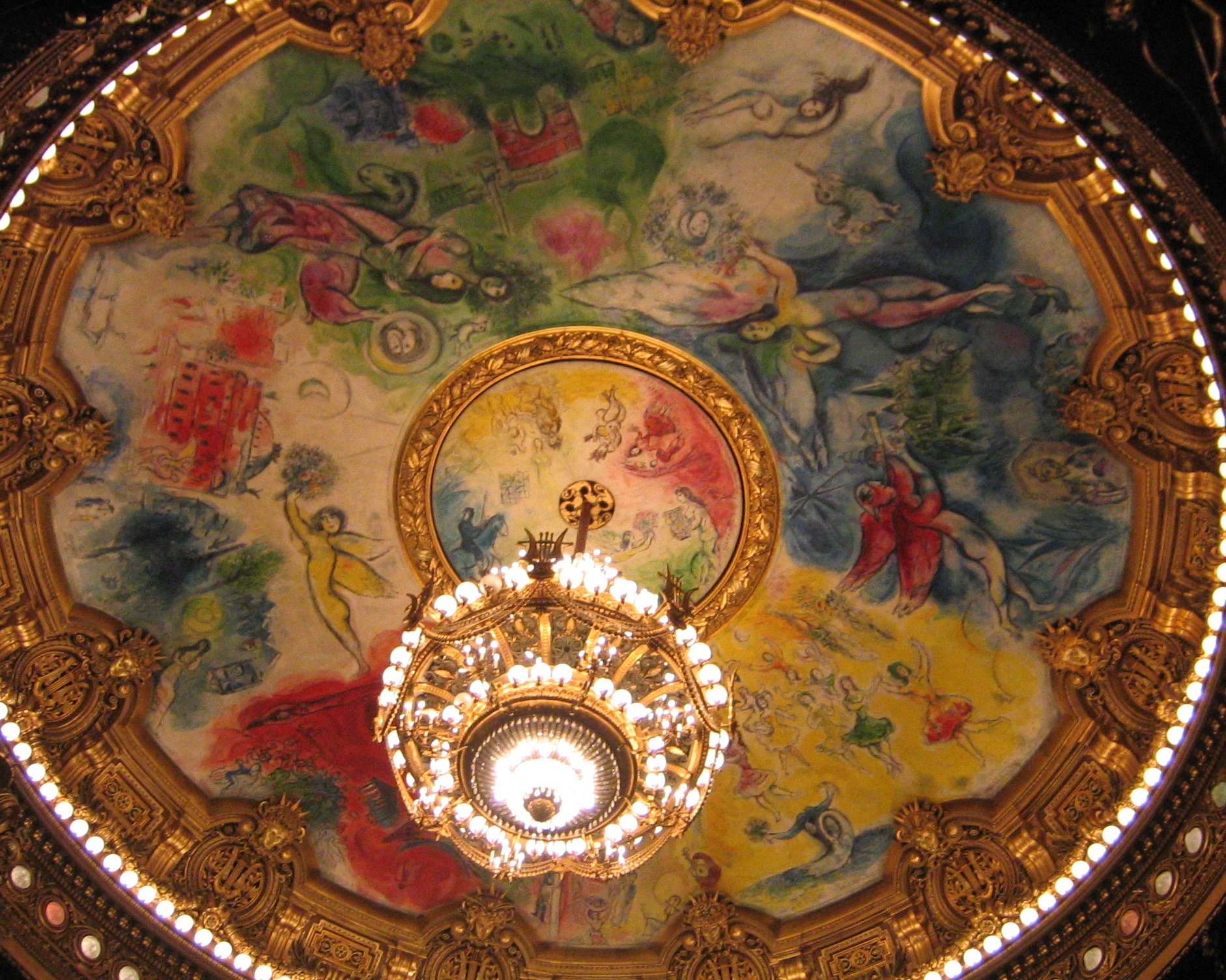 Opera Garnier, ceiling mural – Part-Time Parisian